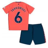 Dres Everton James Tarkowski #6 Preč pre deti 2023-24 Krátky Rukáv (+ trenírky)